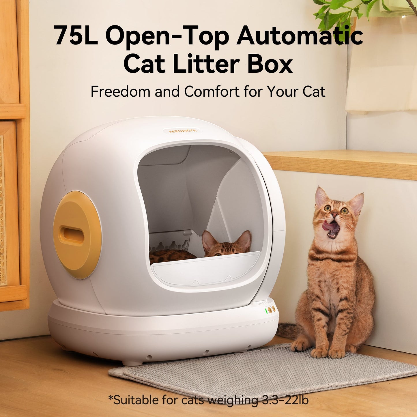 Meowant Self-Cleaning Cat Litter Box - MW-SC02